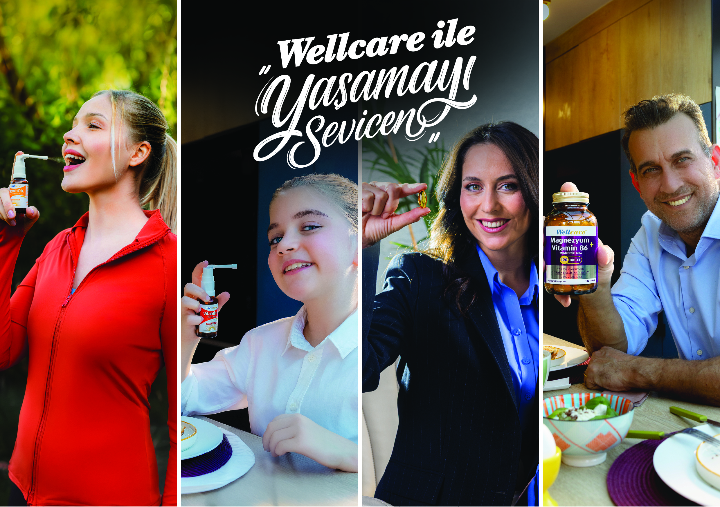 Wellcare�in Yeni Reklam Kampanyas� �Ya�amay� Sevicen� Slogan�yla Yay�nda